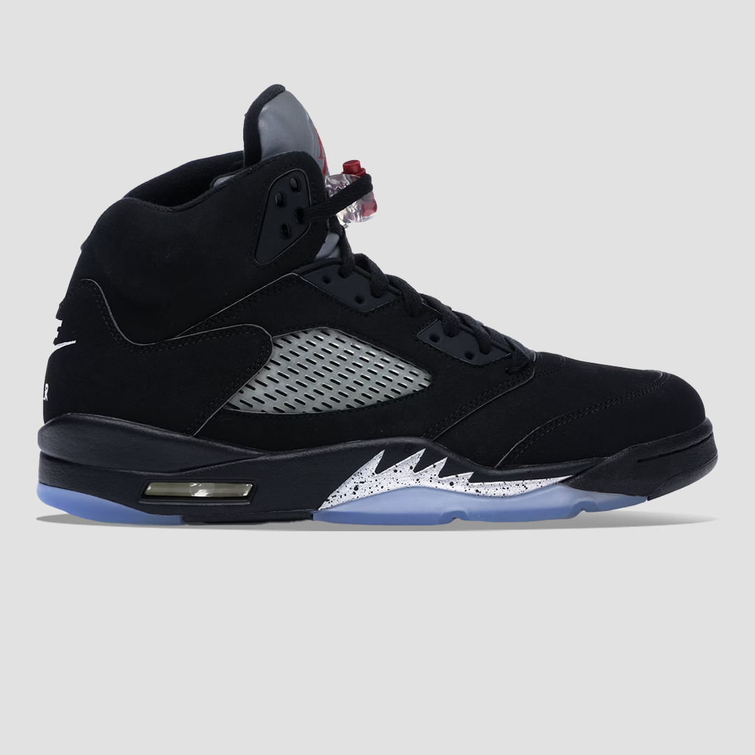 Jordan 5 Retro Black Metallic (2016) (slight yellowing)
