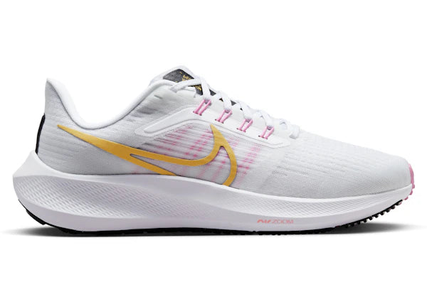 Nike Pegasus 39 White Wheat Gold Pink (Women's)