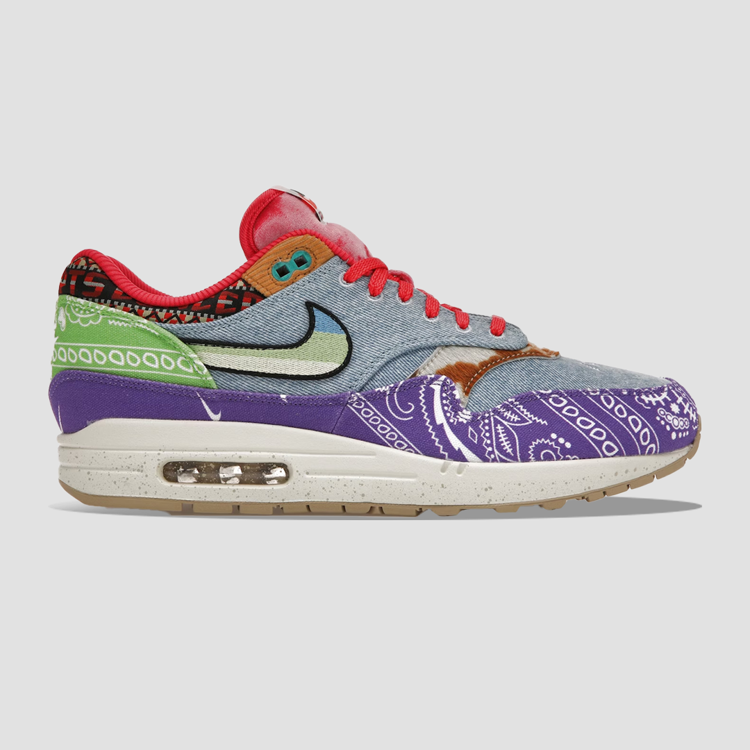 Nike Air Max 1 SP Concepts Far Out (Special Box) outside of shoe