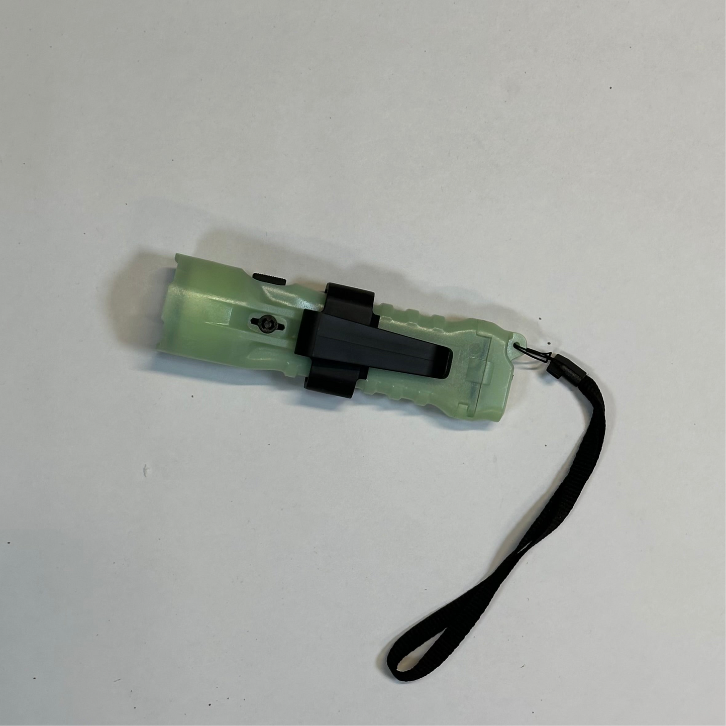 Supreme Pelican 3310PL Flashlight Glow In The Dark back of flashlight