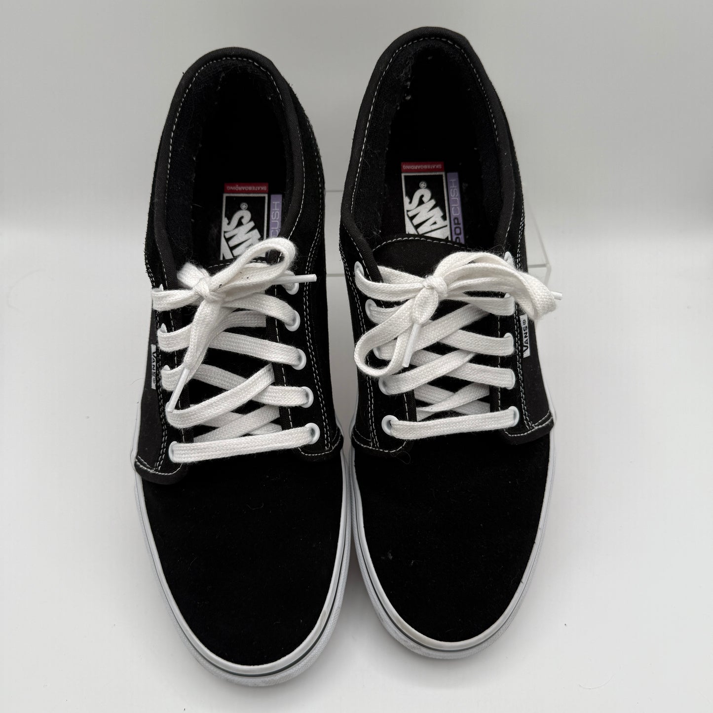 VANS Chukka Low Black front of shoe