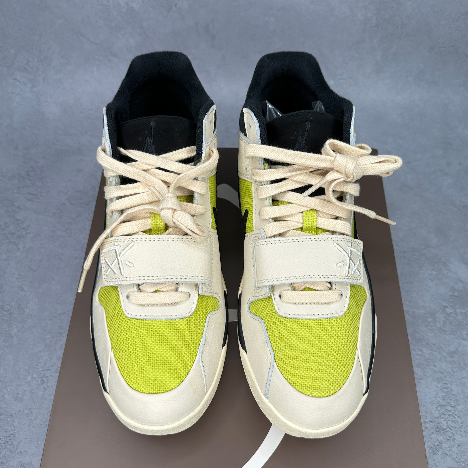 Jordan Jumpman Jack TR Travis Scott Bright Cactus WORN 1X OG ALL *pre-owned* SIZE 11
