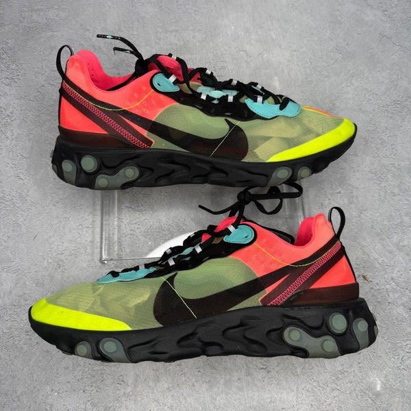 Nike React Element 87 Volt Racer Pink *pre - owned* SIZE 12 - Kicks Collective PA - Nike - AQ1090-700 - Men's Shoes - 12M/13.5W - Pre - Owned - No Box