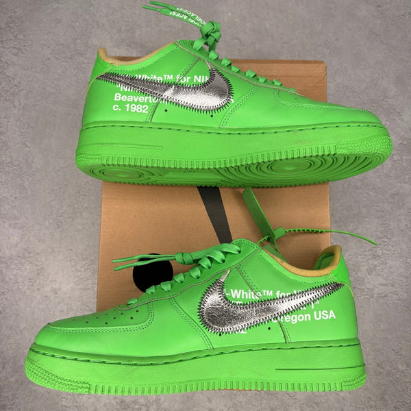 Nike Air Force 1 Low Off - White Brooklyn *pre - owned* SIZE 8 - Kicks Collective PA - Nike - DX1419-300 - Men's Shoes - 8M/9.5W - Pre - Owned - Replacement Box