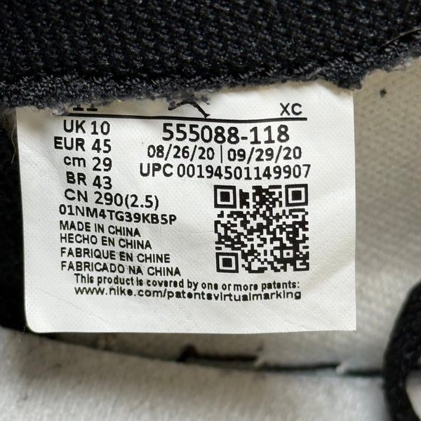 Jordan 1 Retro High White Black Volt University Gold *pre - owned* SIZE 11 - Kicks Collective PA - Jordan - 555088-118 - Men's Shoes - 11M/12.5W - Pre - Owned - Replacement Box