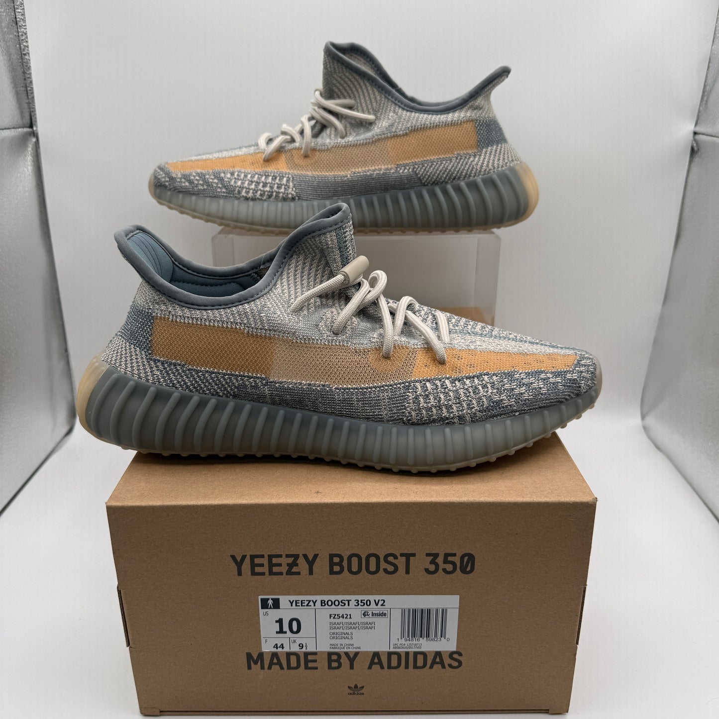 adidas Yeezy Boost 350 V2 Israfil outside of shoe