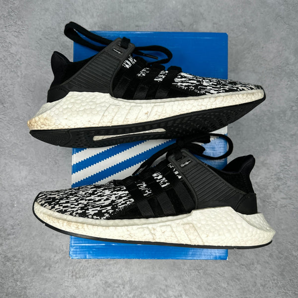 adidas EQT Support 93/17 Glitch Black White *pre - owned* SIZE 9.5 - Kicks Collective PA - adidas - BZ0584 - Men's Shoes - 9.5M/11W - Brand New