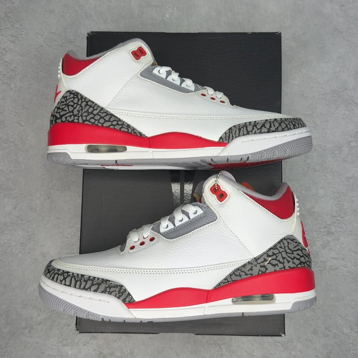 Jordan 3 Retro Fire Red (2022) 8 (New) - front