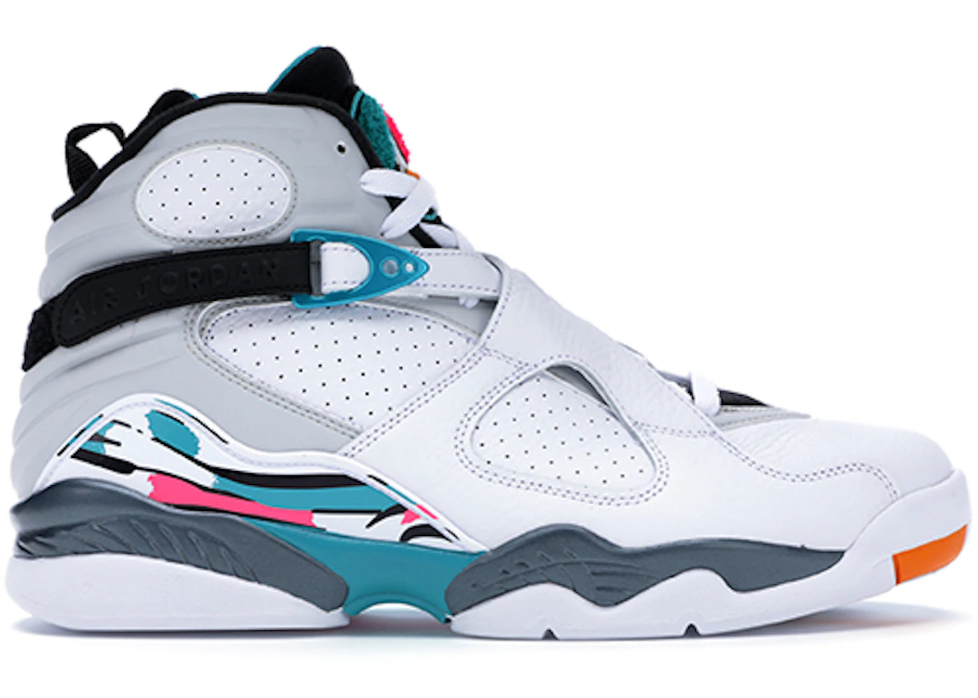 Jordan 8 Retro South Beach *pre-owned* SIZE 8