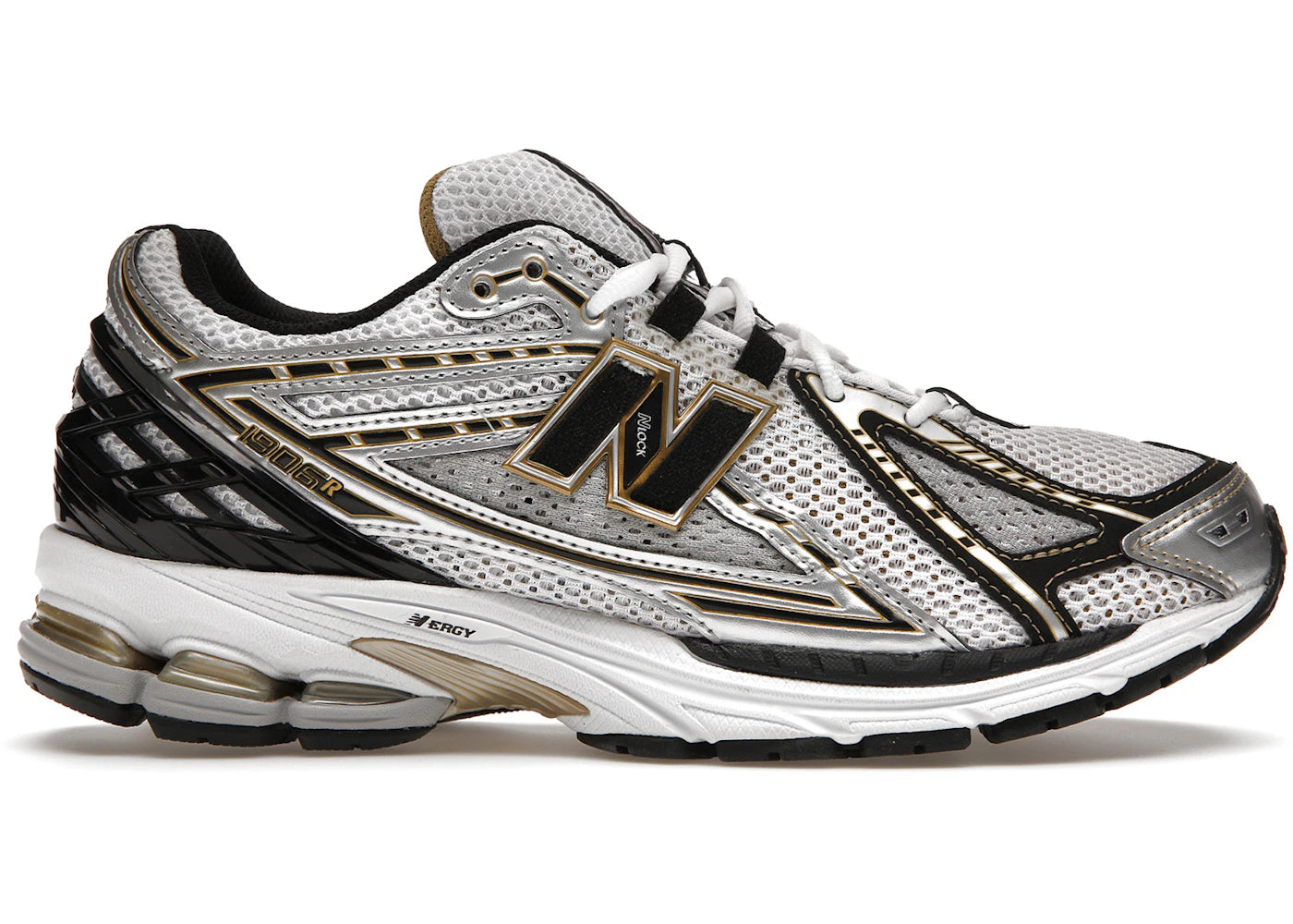 New Balance 1906R White Metallic Gold *pre-owned* SIZE 9