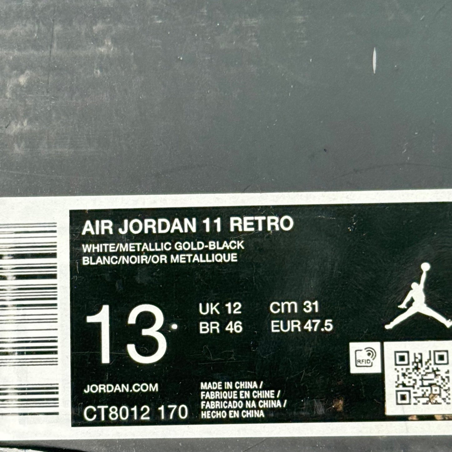 Jordan 11 Retro DMP Gratitude (2023) *pre - owned* SIZE 13 - Kicks Collective PA - Jordan - CT8012 - 170 - Men's Shoes - 13M/14.5W - Pre - Owned