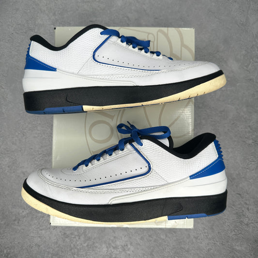 Jordan 2 Retro Low Varsity Royal (Women's) VNDS *pre-owned* SIZE 12W