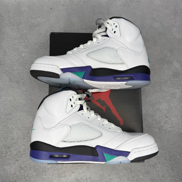 Jordan 5 Retro Grape (2025) *pre - owned* SIZE 9 - Kicks Collective PA - Jordan - HQ7978-100 - Men's Shoes - 9M/10.5W - Pre - Owned