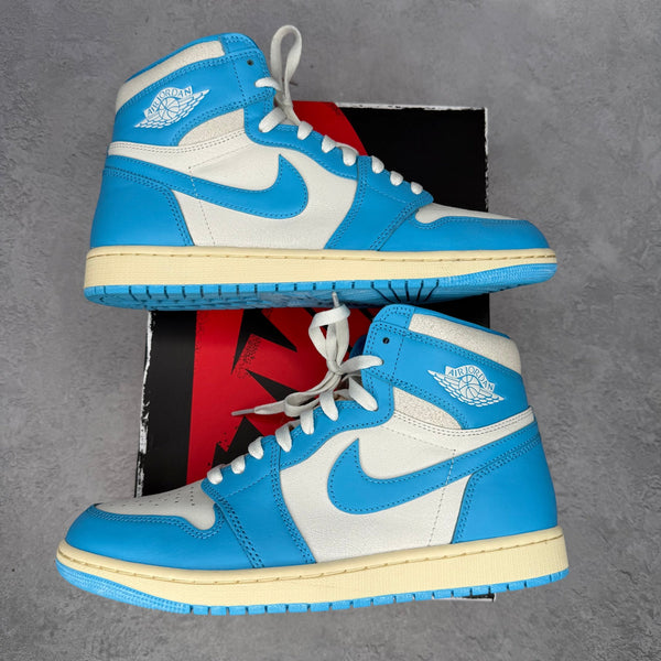 Jordan 1 Retro High OG UNC Reimagined *pre - owned* SIZE 10 - Kicks Collective PA - Jordan - DZ5485-402 - Men's Shoes - 10M/11.5W - Pre - Owned