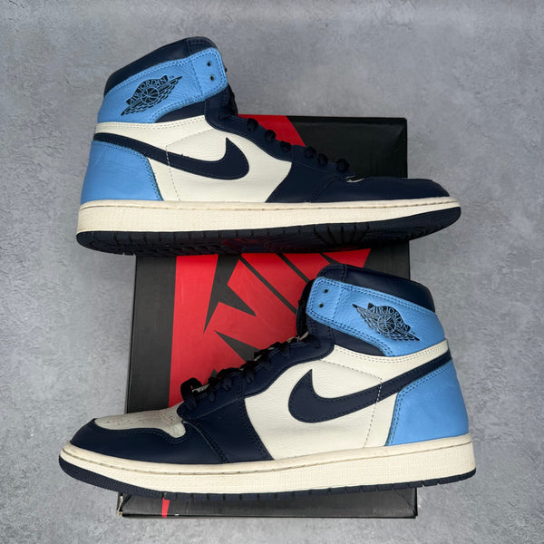 Jordan 1 Retro High Obsidian *pre - owned* SIZE 11 - Kicks Collective PA - Jordan - 555088-140 - Men's Shoes - 11M/12.5W - Pre - Owned