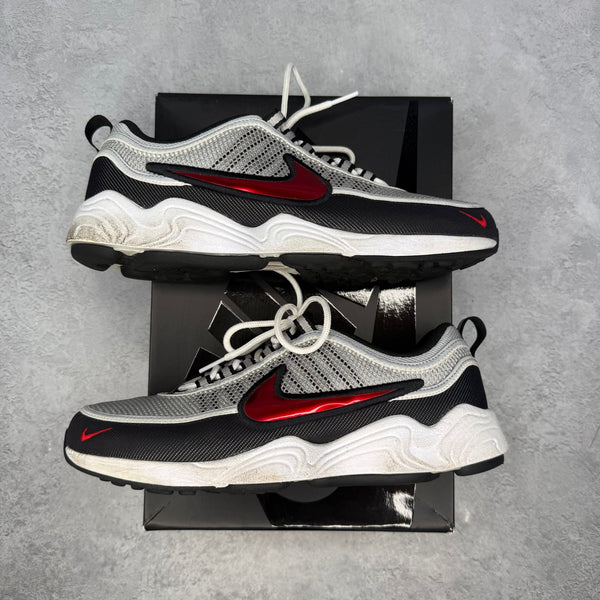 Nike Air Zoom Spiridon OG Sport Red (2024) *pre - owned* SIZE 9.5 - Kicks Collective PA - Nike - HF9117-001 - Men's Shoes - 9.5M/11W - Pre - Owned