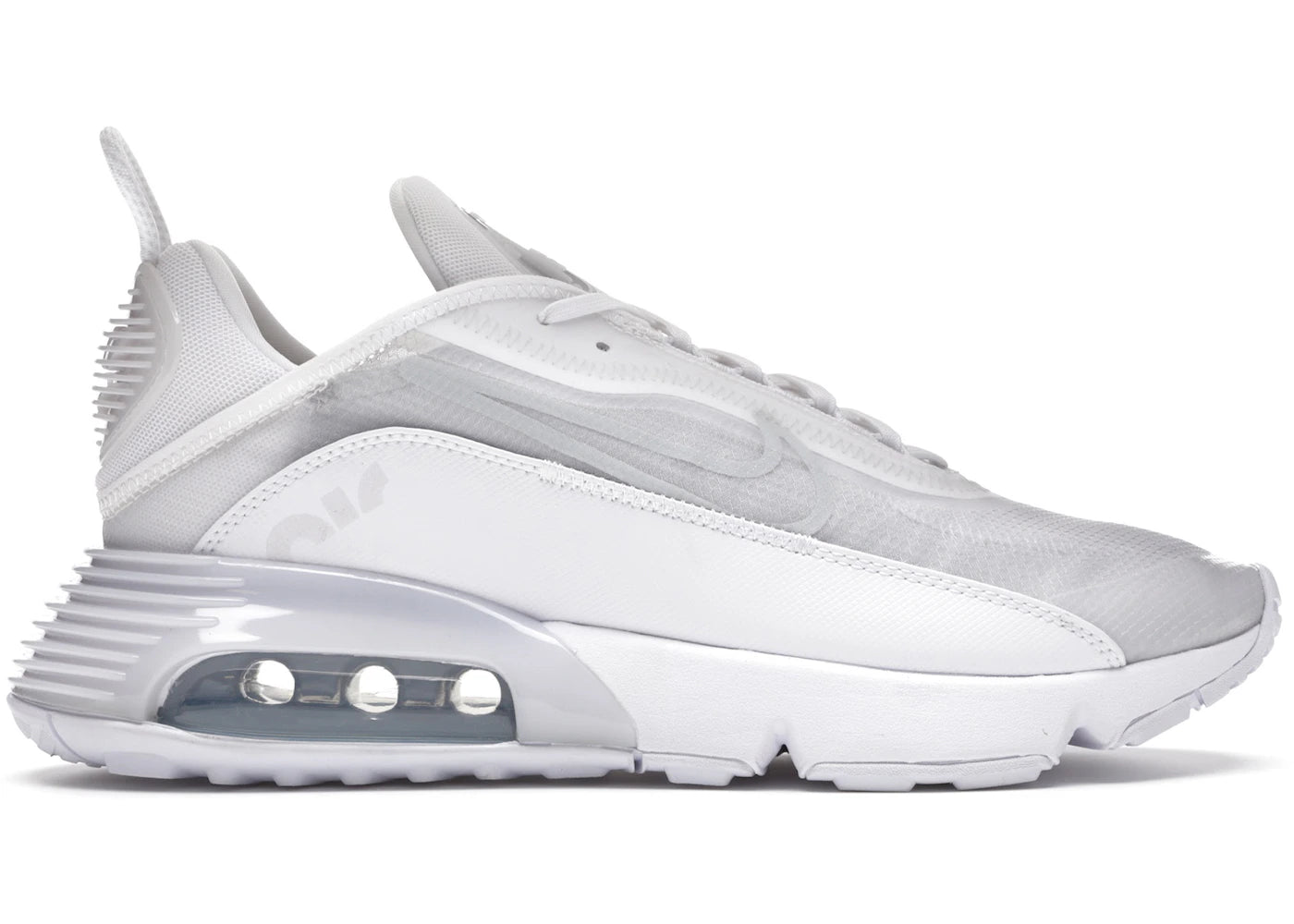 Nike Air Max 2090 Triple White *pre-owned* SIZE 9