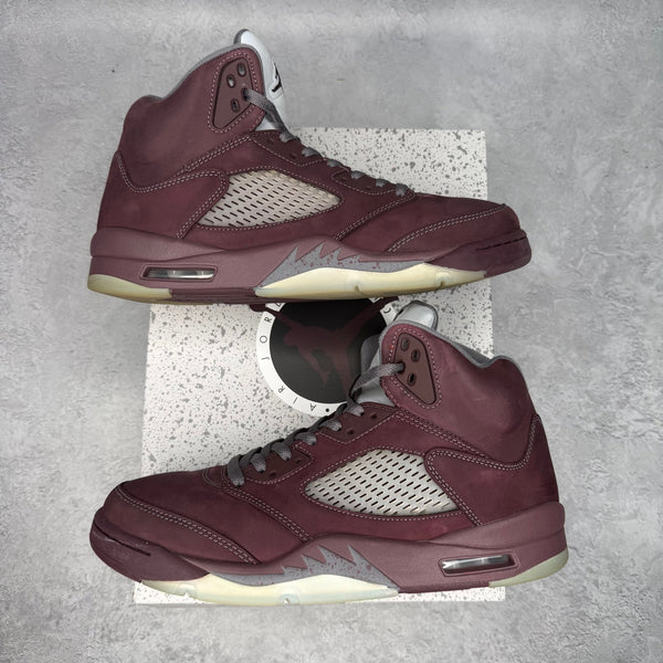 Jordan 5 Retro Burgundy (2023) *pre - owned* SIZE 11.5 - Kicks Collective PA - Jordan - DZ4131-600 - Men's Shoes - 11.5M/13W - Pre - Owned