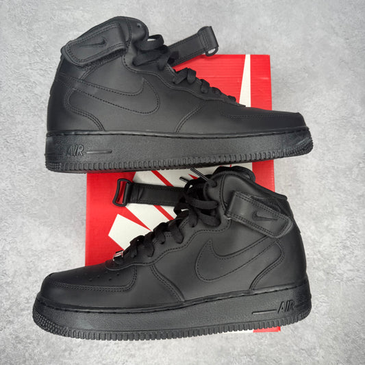 Nike Air Force 1 Mid '07 Black *pre-owned* SIZE 9.5
