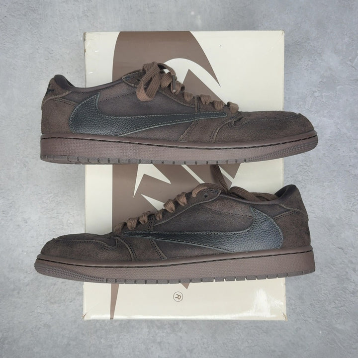 Jordan 1 Retro Low OG SP Travis Scott Velvet Brown - Image 1