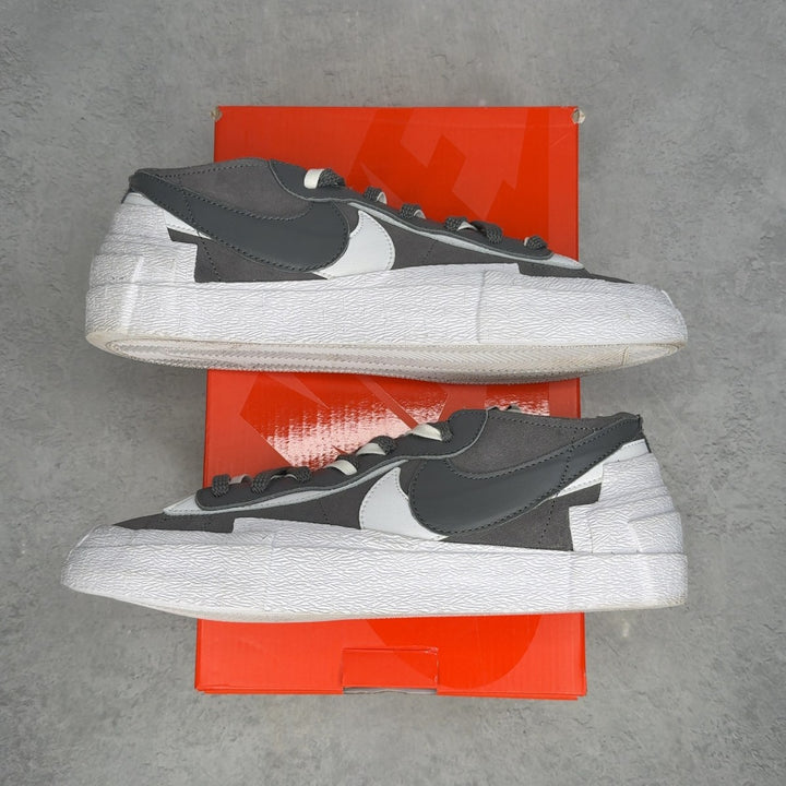 Nike Blazer Low sacai Iron Grey - Image 1