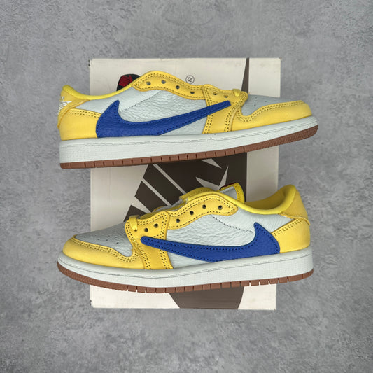 Jordan 1 Retro Low OG SP Travis Scott Canary (PS)