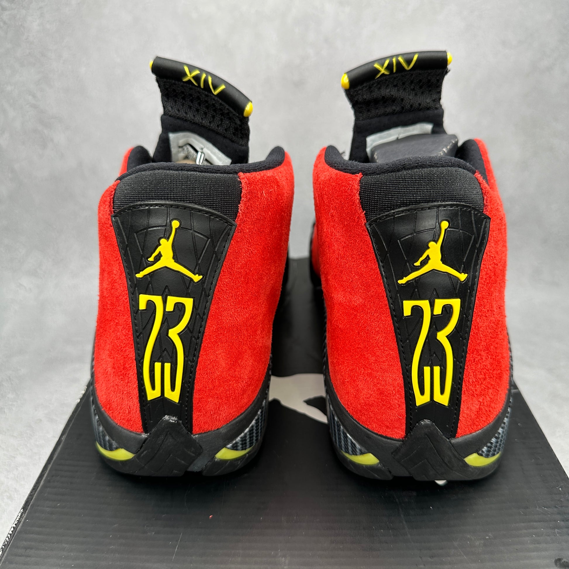 Jordan 14 Retro Challenge Red CLEAN *pre-owned* SIZE 8.5