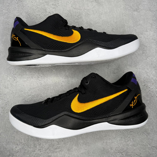 Nike Kobe 8 Protro Lakers Away *pre - owned* SIZE 10 - Kicks Collective PA - Nike - HF9550-001 - Men's Shoes - 10M/11.5W - Pre - Owned - No Box