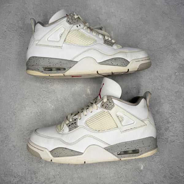 Jordan 4 Retro White Oreo (2021) *pre - owned* SIZE 10.5 - Kicks Collective PA - Jordan - CT8527-100 - Men's Shoes - 9M/10.5W - Pre - Owned - No Box