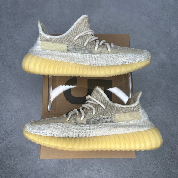 adidas Yeezy Boost 350 V2 Natural *pre - owned* SIZE 10.5 - Kicks Collective PA - adidas - FZ5246 - Men's Shoes - 10.5M/12W - Pre - Owned