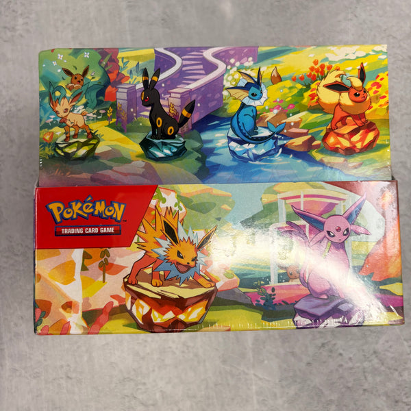 Pokémon Scarlet & Violet Prismatic Evolutions 8 Tin Mini Display