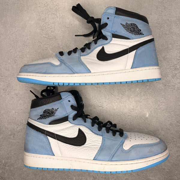 Jordan 1 Retro High OG University Blue *pre - owned* SIZE 13 - Kicks Collective PA - Jordan - 555088-134 - Men's Shoes - 13M/14.5W - Pre - Owned - No Box