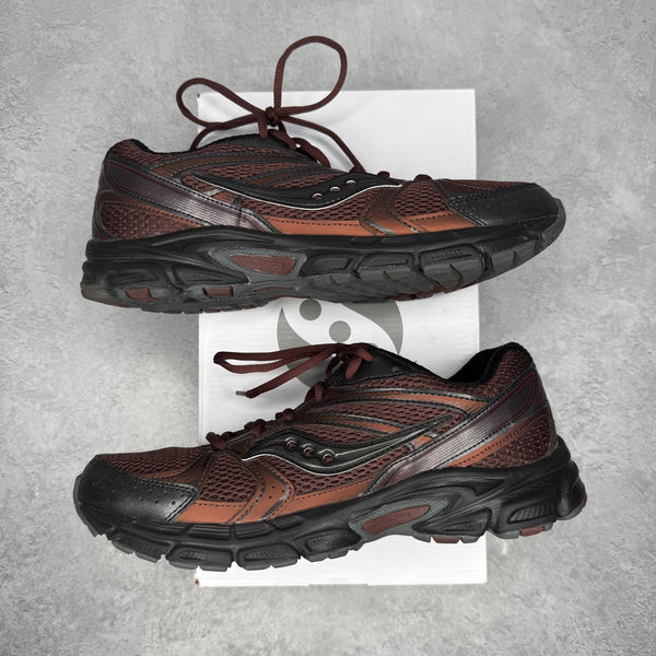 Saucony Grid Ride Millennium Brown Metallic *pre - owned* SIZE 9.5 - Kicks Collective PA - Saucony - S70812-9 - Men's Shoes - 9.5M/11W - Pre - Owned