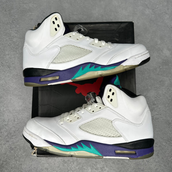 Jordan 5 Retro Grape (2013) *pre - owned* SIZE 11.5 - Kicks Collective PA - Jordan - 136027-108 - Men's Shoes - 11.5M/13W - Pre - Owned