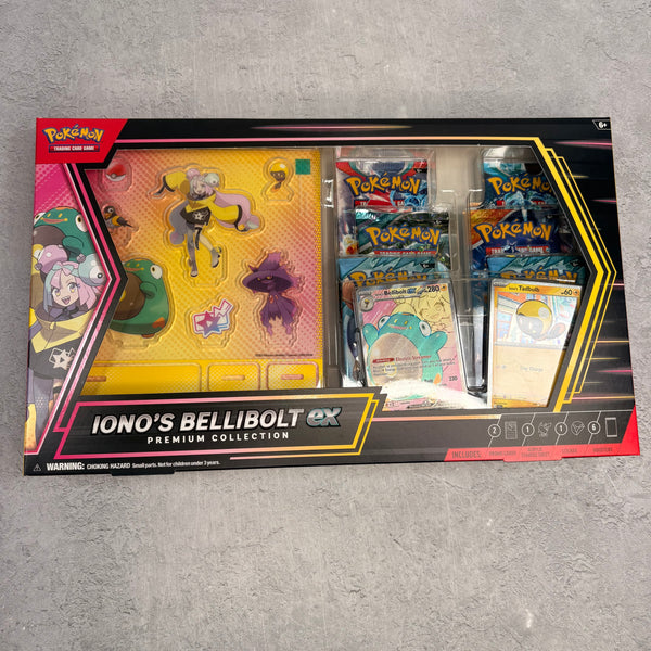 Pokémon Iono's Bellibolt Ex Premium Collection Box