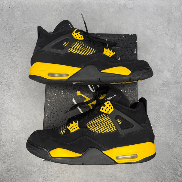 Jordan 4 Retro Thunder (2023) *pre - owned* SIZE 11 - Kicks Collective PA - Jordan - DH6927-017 - Men's Shoes - 11M/12.5W - Pre - Owned