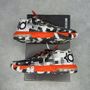 Nike Kd 6 VI NikeId Custom Graffiti Theme Orange 9 (Pre-Owned) - front