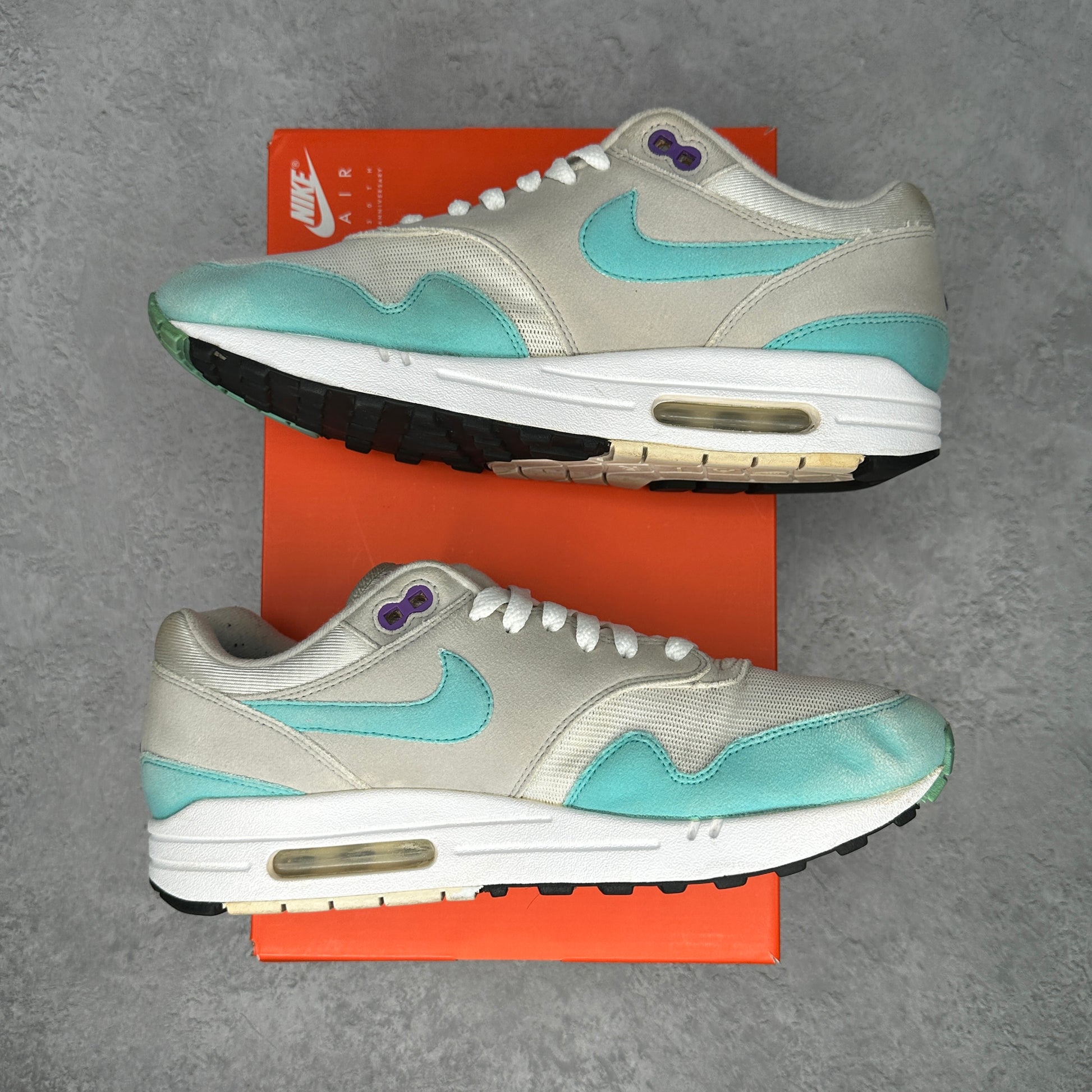 Nike Air Max 1 Anniversary Aqua *pre-owned* SIZE 8.5