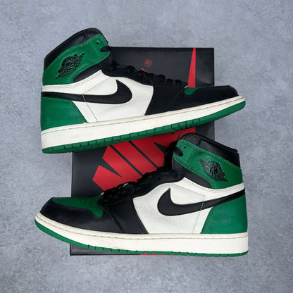 Jordan 1 Retro High Pine Green *pre - owned* SIZE 12 - Kicks Collective PA - Jordan - 555088-302 - Men's Shoes - 12M/13.5W - Pre - Owned