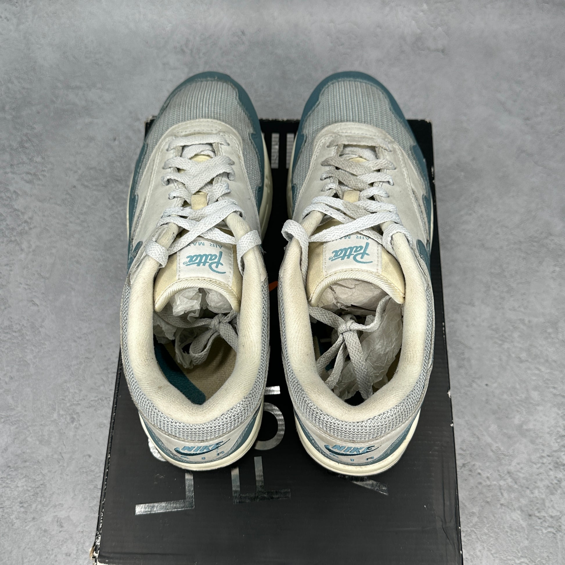 Nike Air Max 1 Patta Waves Noise Aqua *pre-owned* SIZE 10
