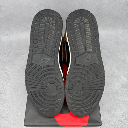 Jordan 1 Retro High NRG Patent Gold Toe *pre-owned* SIZE 12