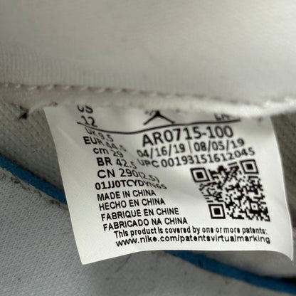 Jordan 11 Retro White Metallic Silver (Women's) *pre-owned* SIZE 12W