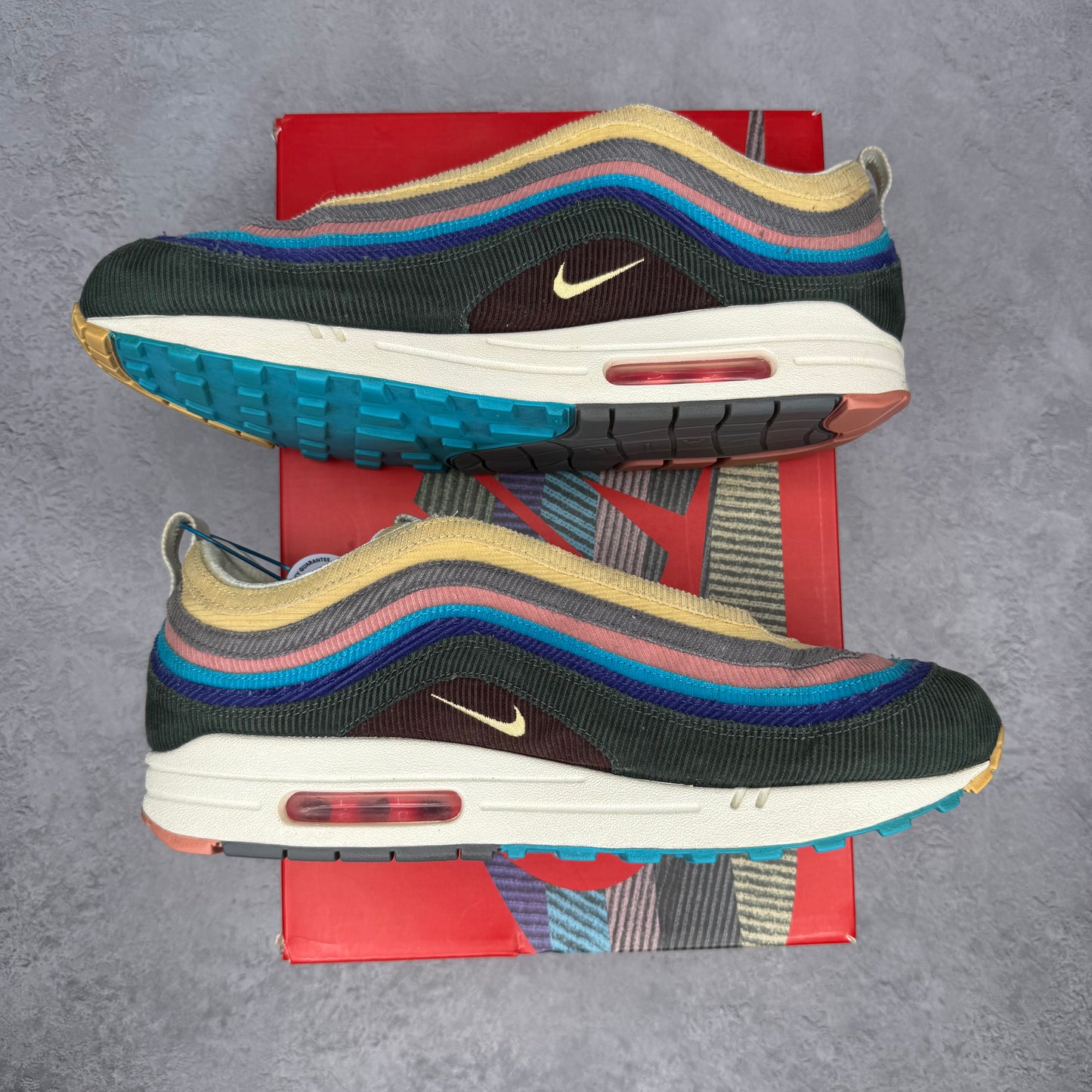 Nike Air Max 1/97 Sean Wotherspoon (Extra Lace Set Only) *pre-owned* SIZE 11.5