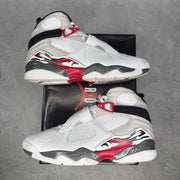 Jordan 8 Retro White True Red (2025) *pre-owned* SIZE 11.5