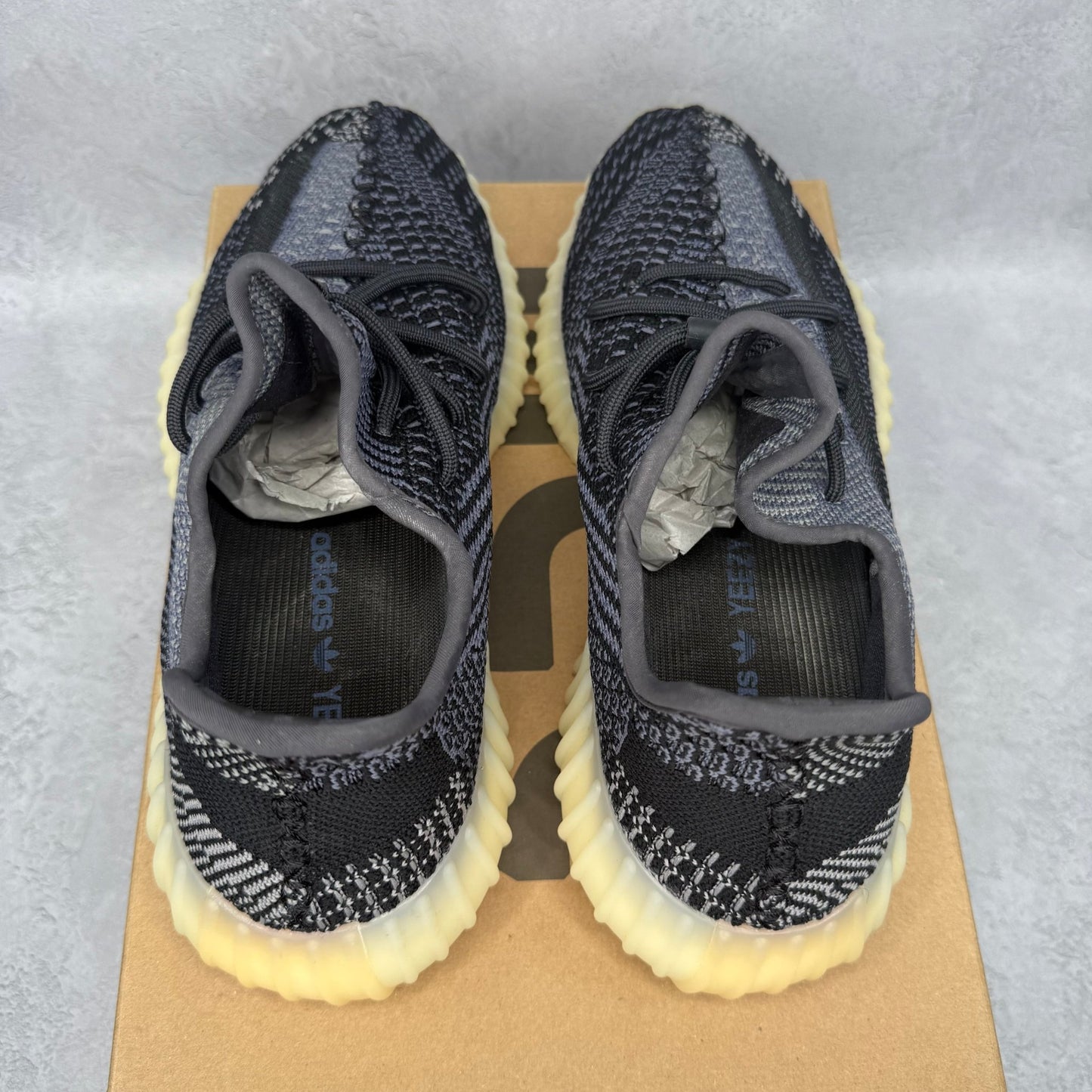adidas Yeezy Boost 350 V2 Carbon *pre - owned* SIZE 9 - Kicks Collective PA - adidas - FZ5000 - Men's Shoes - 9M/10.5W - Pre - Owned