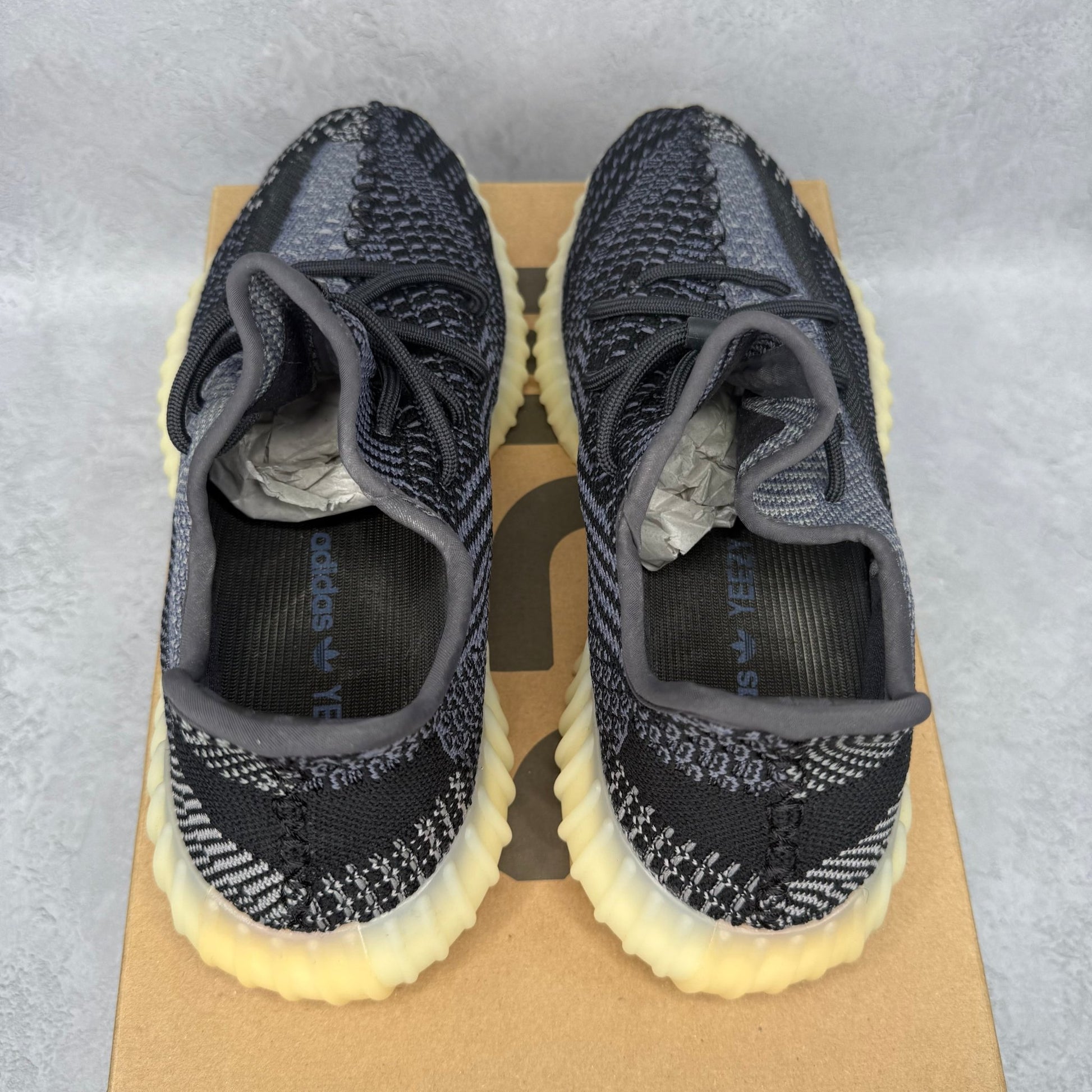 adidas Yeezy Boost 350 V2 Carbon *pre - owned* SIZE 9 - Kicks Collective PA - adidas - FZ5000 - Men's Shoes - 9M/10.5W - Pre - Owned