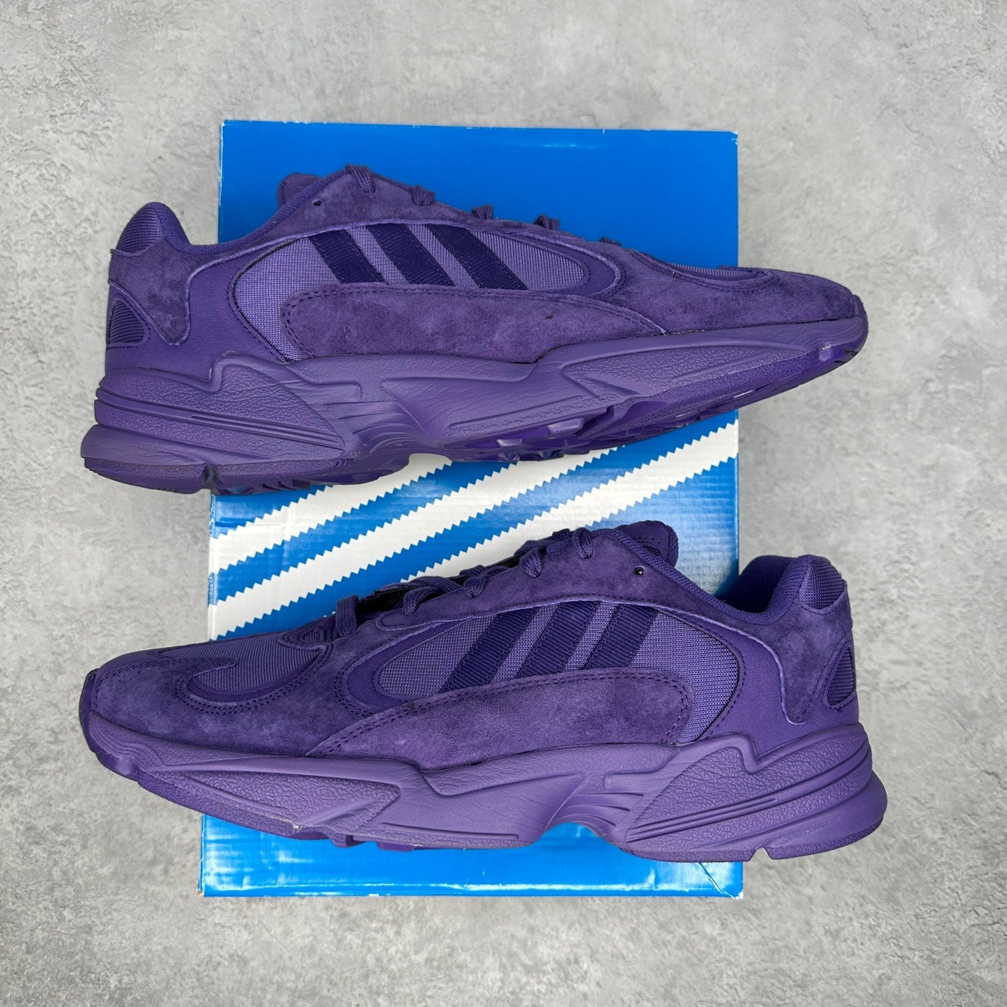 adidas Yung - 1 Triple Purple *pre - owned* SIZE 12 - Kicks Collective PA - adidas - F37071 - Men's Shoes - 12M/13.5W - Pre - Owned