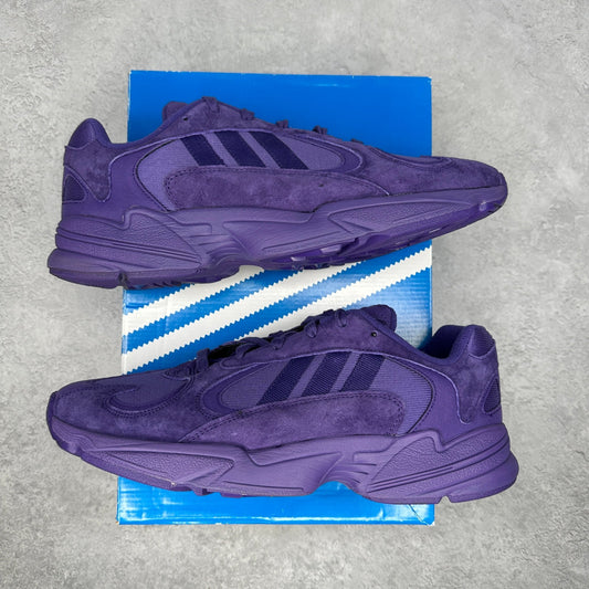 adidas Yung - 1 Triple Purple *pre - owned* SIZE 12 - Kicks Collective PA - adidas - F37071 - Men's Shoes - 12M/13.5W - Pre - Owned