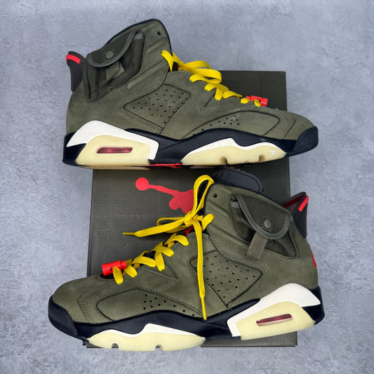 Jordan 6 Retro Travis Scott *pre - owned* SIZE 9.5 - Kicks Collective PA - Jordan - CN1084-200 - Men's Shoes - 9.5M/11W - Pre - Owned