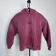 Kith x Ksubi Jonez Hoodie Washed Cabernet pre-owned size Large